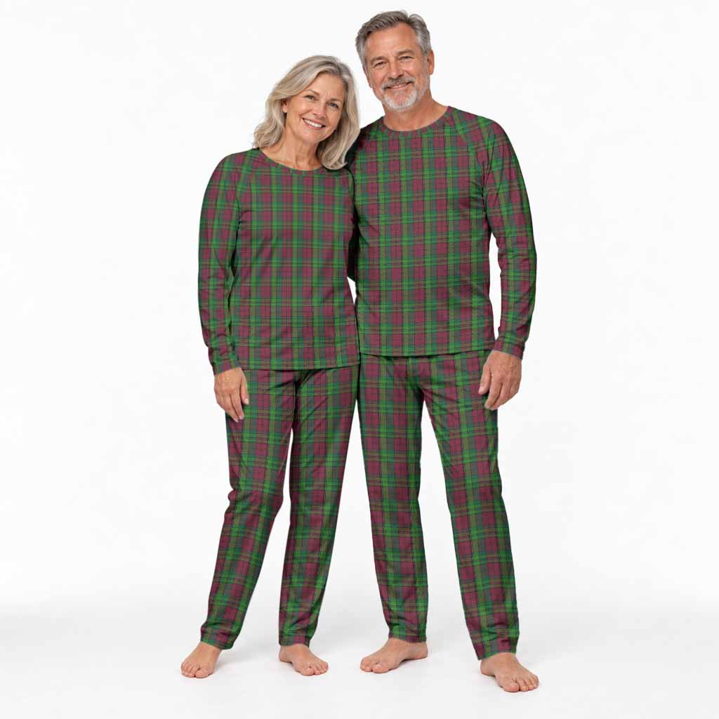 Pope of Wales Tartan Pajamas Family Set