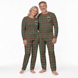 Baxter Tartan Pajamas Family Set with Family Crest