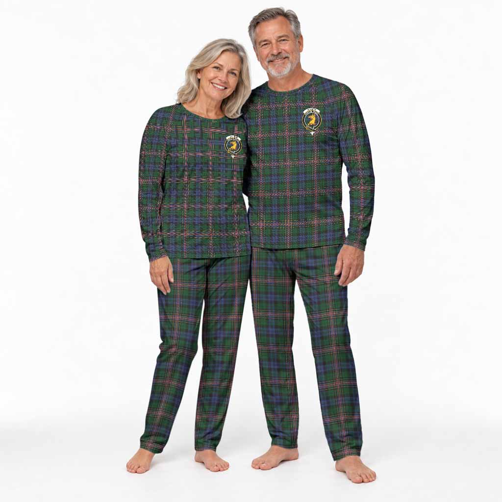 Allison Tartan Pajamas Family Set with Family Crest