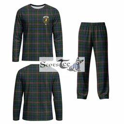 Allison Tartan Pajamas Family Set with Family Crest