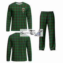 Beveridge Tartan Pajamas Family Set with Family Crest