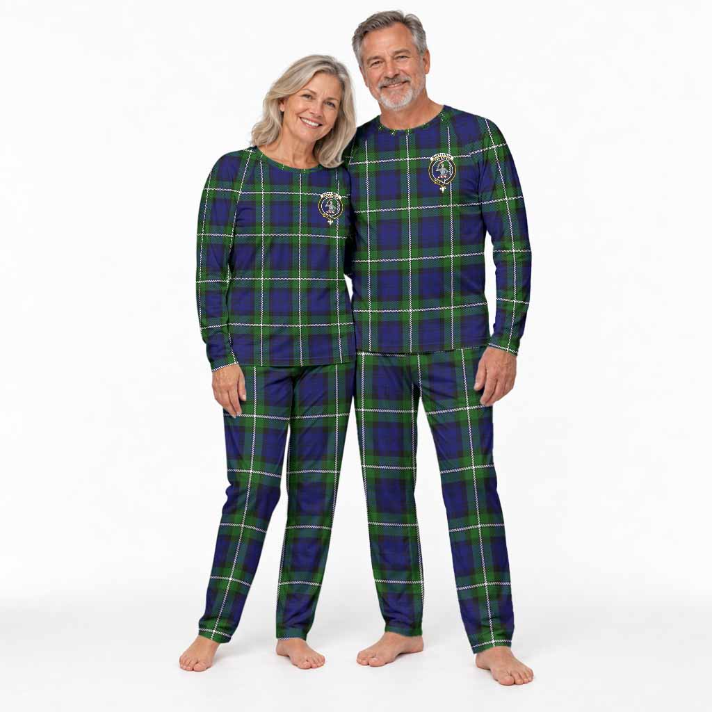 Bannerman Tartan Pajamas Family Set with Family Crest