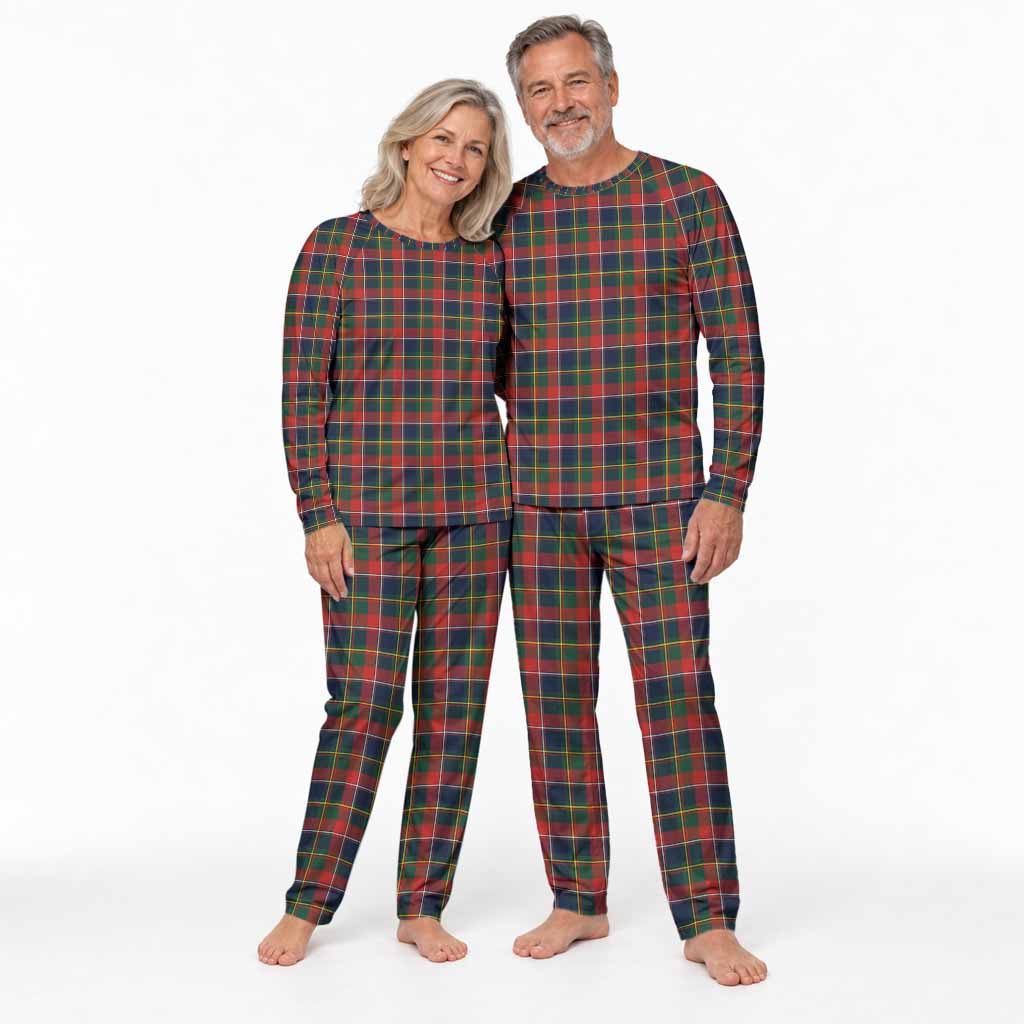 Quebec Province Canada Tartan Pajamas Family Set