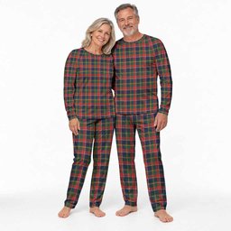 Quebec Province Canada Tartan Pajamas Family Set