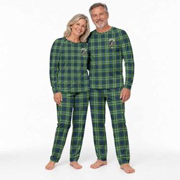 Blackadder Tartan Pajamas Family Set with Family Crest