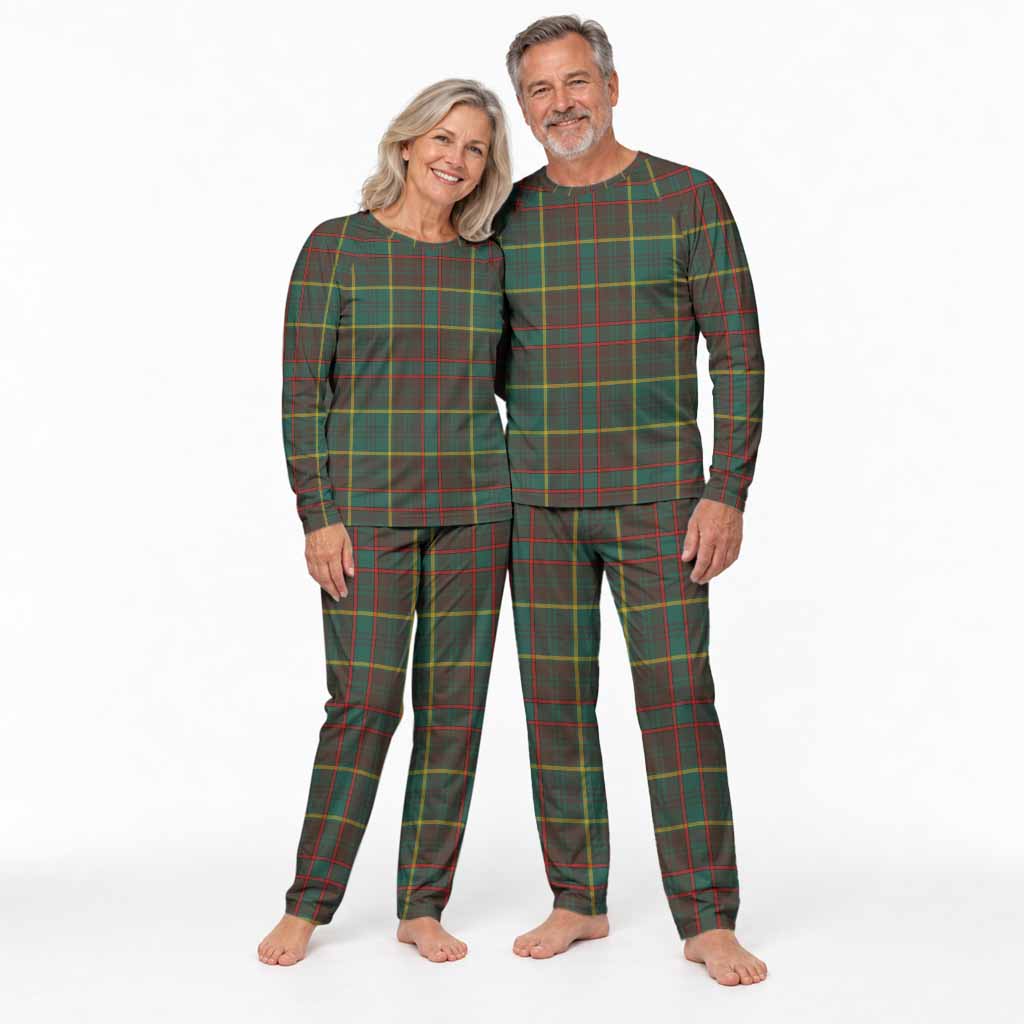 Ontario Province Canada Tartan Pajamas Family Set
