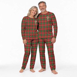 Fullerton Tartan Pajamas Family Set with Family Crest