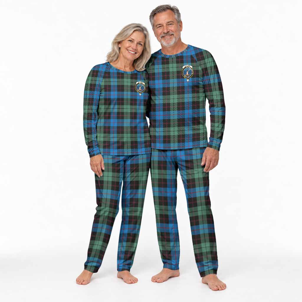 Guthrie Tartan Pajamas Family Set with Family Crest