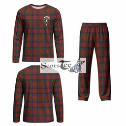 Robertson Tartan Pajamas Family Set with Family Crest