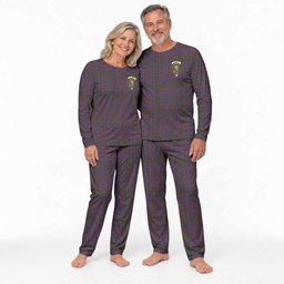 Cumming Tartan Pajamas Family Set with Family Crest