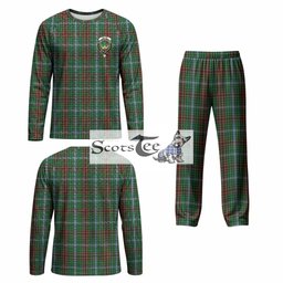 Gayre Tartan Pajamas Family Set with Family Crest