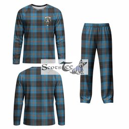 Garden (Gardyne) Tartan Pajamas Family Set with Family Crest