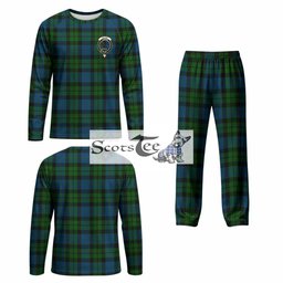 MacKie (McKie) Tartan Pajamas Family Set with Family Crest