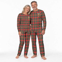 Lyle Tartan Pajamas Family Set with Family Crest