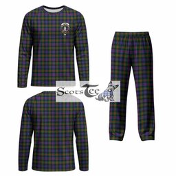 Fleming Tartan Pajamas Family Set with Family Crest