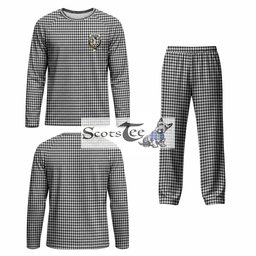 Shepherd Tartan Pajamas Family Set with Family Crest