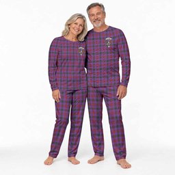 Montgomery Tartan Pajamas Family Set with Family Crest