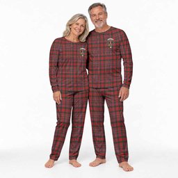 MacAlister (McAlister) Tartan Pajamas Family Set with Family Crest