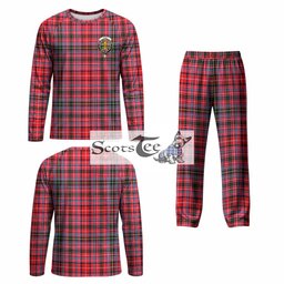 Udny Tartan Pajamas Family Set with Family Crest
