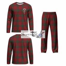 MacDougall (McDougall) Tartan Pajamas Family Set with Family Crest