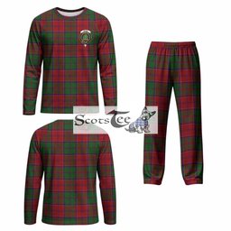 Grant Tartan Pajamas Family Set with Family Crest