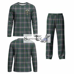 MacDowall (McDowall) Tartan Pajamas Family Set with Family Crest