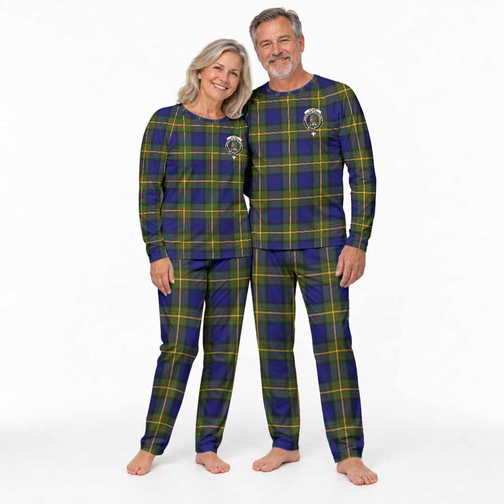 Moore Tartan Pajamas Family Set with Family Crest