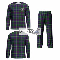 Inglis Tartan Pajamas Family Set with Family Crest