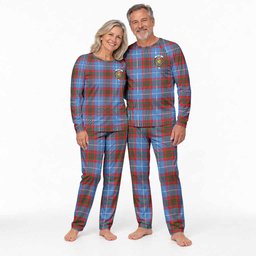 Newton Tartan Pajamas Family Set with Family Crest