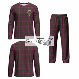 Crawford Tartan Pajamas Family Set with Family Crest