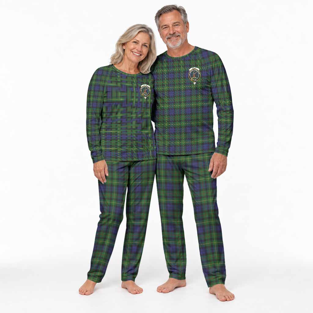 Rollo Tartan Pajamas Family Set with Family Crest