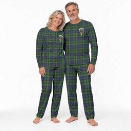 Rollo Tartan Pajamas Family Set with Family Crest