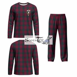 Lindsay Tartan Pajamas Family Set with Family Crest
