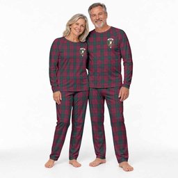 Lindsay Tartan Pajamas Family Set with Family Crest