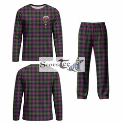 Logan Tartan Pajamas Family Set with Family Crest