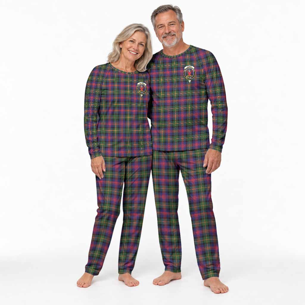 Logan Tartan Pajamas Family Set with Family Crest