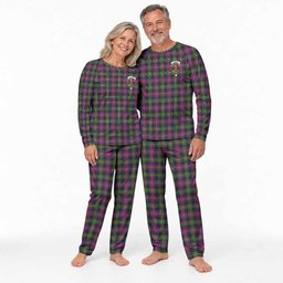 Logan Tartan Pajamas Family Set with Family Crest