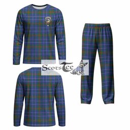 Edmonstone Tartan Pajamas Family Set with Family Crest