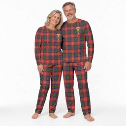 Wauchope Tartan Pajamas Family Set with Family Crest
