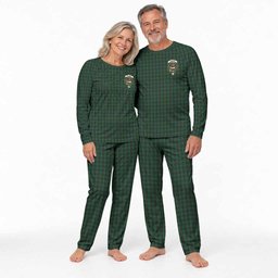 Graham Tartan Pajamas Family Set with Family Crest