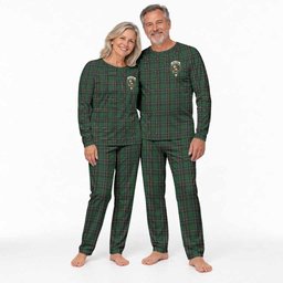 MacAlpine (MacAlpin) Tartan Pajamas Family Set with Family Crest
