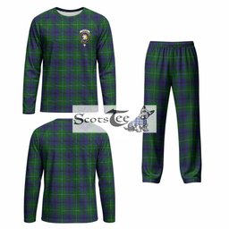 Oliphant Tartan Pajamas Family Set with Family Crest