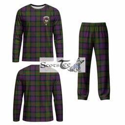 MacDonald (McDonald) Tartan Pajamas Family Set with Family Crest