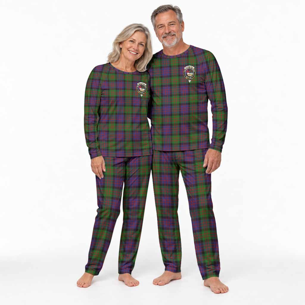 MacDonald (McDonald) Tartan Pajamas Family Set with Family Crest