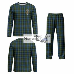Mackenzie (Mckenzie) Tartan Pajamas Family Set with Family Crest