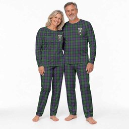 MacCallum (McCallum) Tartan Pajamas Family Set with Family Crest
