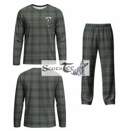Craig Tartan Pajamas Family Set with Family Crest