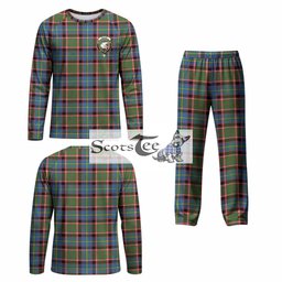 Norvel Tartan Pajamas Family Set with Family Crest