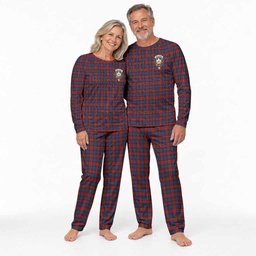 MacLachlan (McLachlan) Tartan Pajamas Family Set with Family Crest