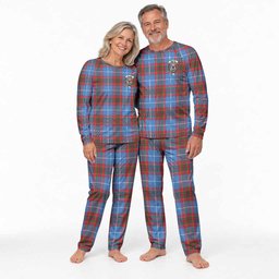 Spalding Tartan Pajamas Family Set with Family Crest